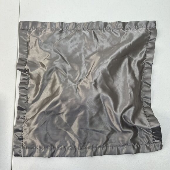 Pro Goleem Elephant Lovey Soft Security Blanket Snuggle Toy Minky Satin Trim - Picture 7 of 9